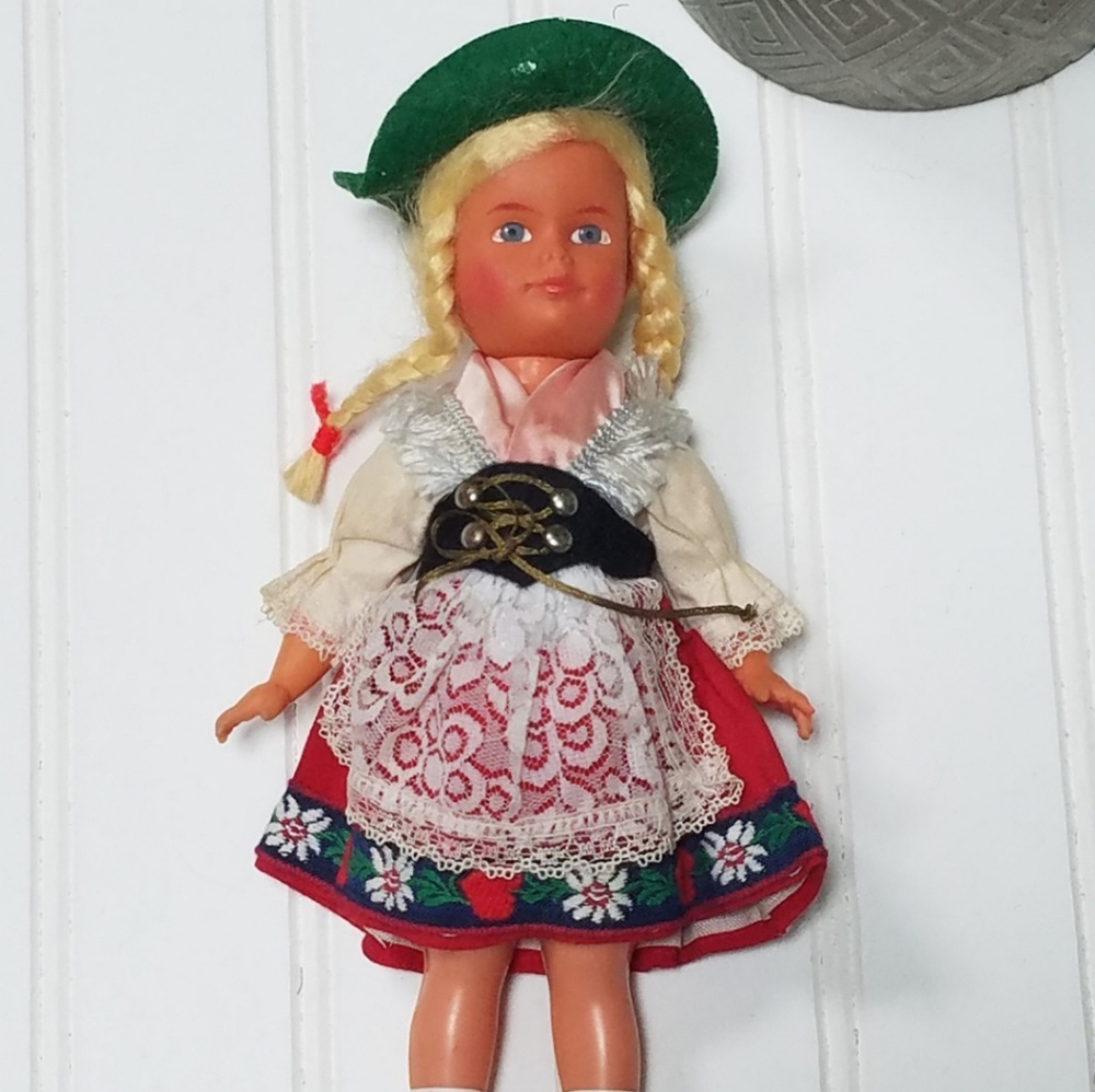 Vintage souvenir doll